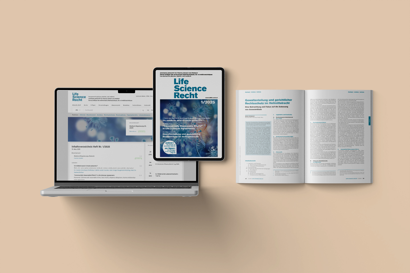 Juristische Zeitschrift für Pharma, Biotech und Medtech